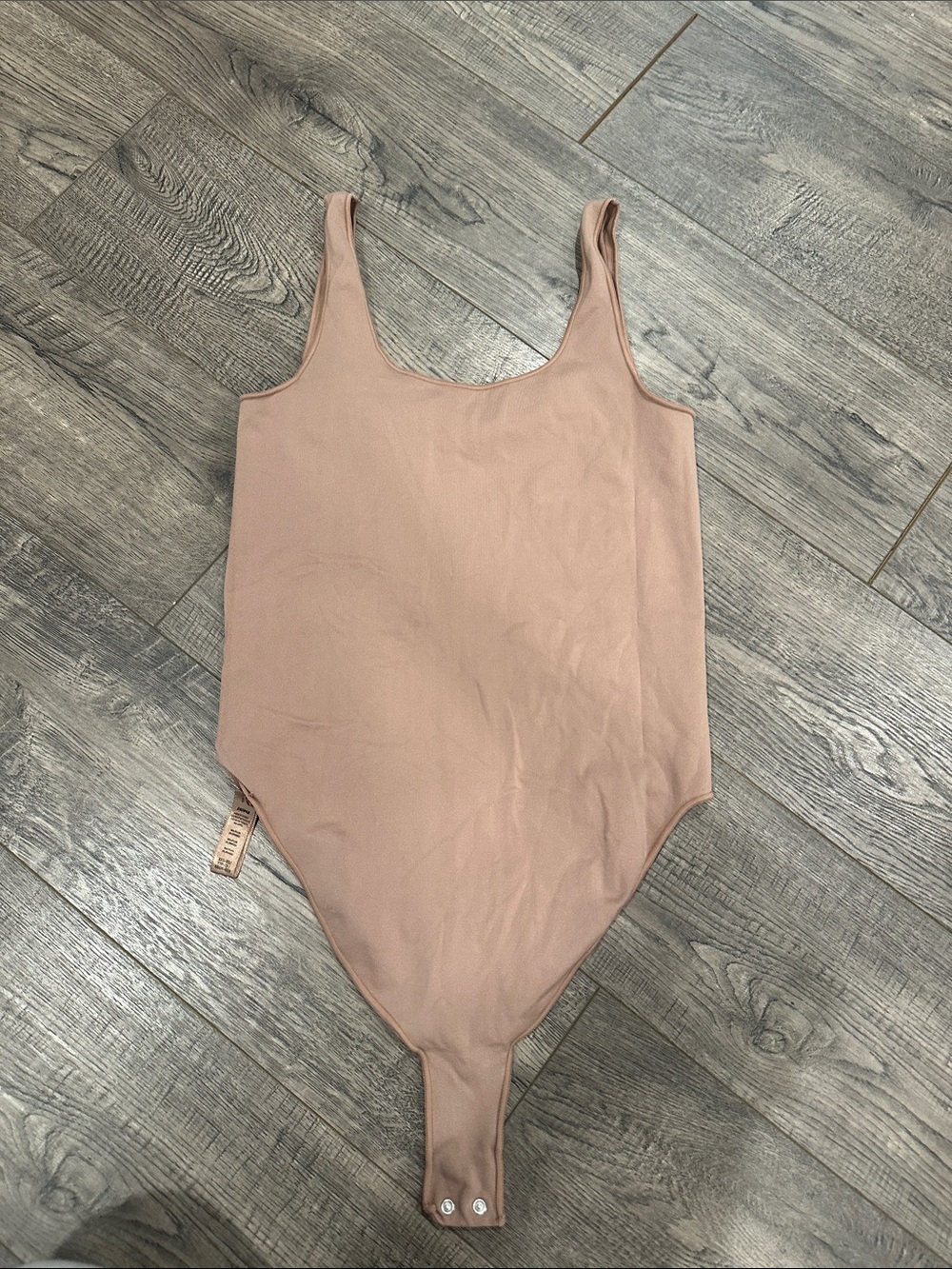 SKIMS Tank Bodysuit in Nude Blush